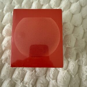 Apple HomePod Mini in Red